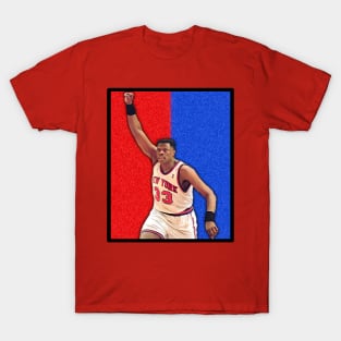 Red blue patrick ewing T-Shirt